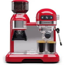 Klarstein Bella Café Espressomaschine 20 bar Rot