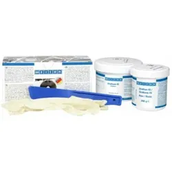 WEICON Urethan 45, Polyurea Verguss- und Beschichtungsharz, 0,5 kg, hell beige