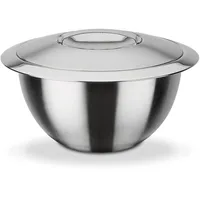 GSW Thermoschüssel mit Deckel Edelstahl doppelwandig, ca. 1,2 Liter aus