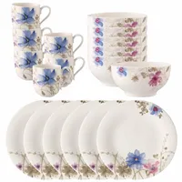 Villeroy & Boch Mariefleur Gris Basic Frühstücks-Set 18-tlg.