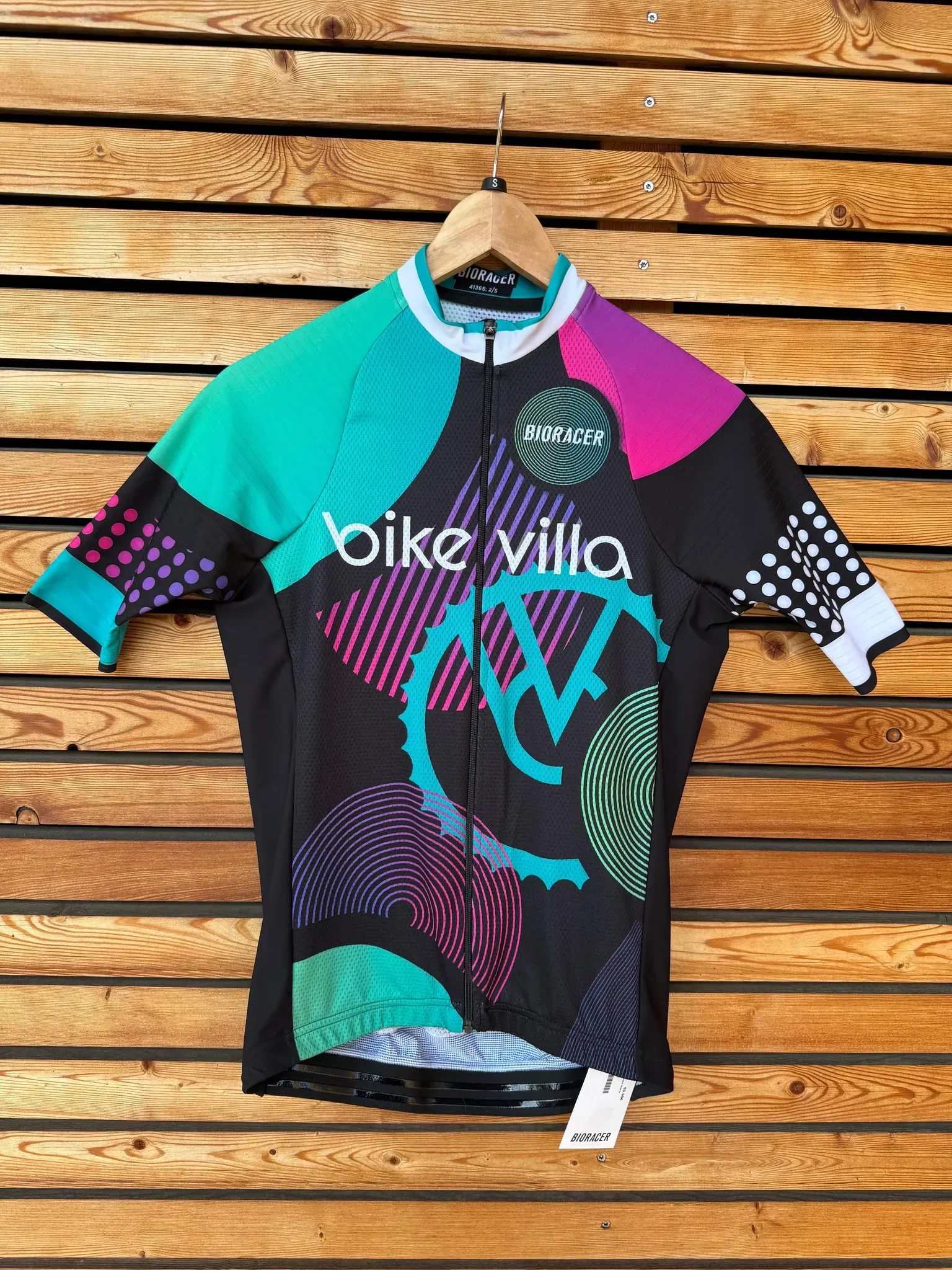 BIORACER Icon Classic Matrix Radtrikot - Bike Villa Design - XS - XS