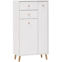 Schildmeyer Highboard 60,2 x 103,4 x 33,05 cm Weiß