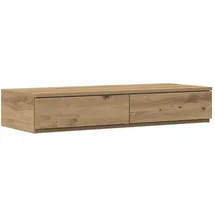 vidaXL Bett-Schubladen Artisan Eiche 75x36,5x16,5 cm aus Holzwerkstoff