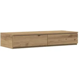 vidaXL Bett-Schubladen Artisan Eiche 75x36,5x16,5 cm aus Holzwerkstoff