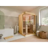 Infrarotkabine Mathilda Red Cedar Ganzglastür