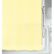 Spirella Duschvorhang Bio 180 x 200 cm gelb