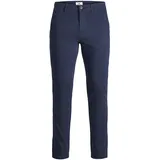 JACK & JONES Junior Chinos »JPSTMARCO Jjbowie Sa Navy Blazer Noos Jr Hose, Navy Blazer, 176