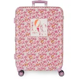 Pepe Jeans Sandra Schulrucksack, rosa, Verstellbare Schulterriemen für bequemes Tragen, Verschiedene Fächer, von Joumma Bags