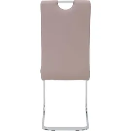 Hela Tische, 2er Set Schwingstuhl 2er-Set Ruby S Cappuccino, gepolstert