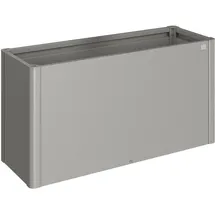 Biohort Hochbeet 152 x 53 x 77 cm Quarzgrau-Metallic