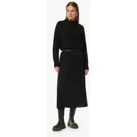 Comma, Midirock Damen Schwarz/Silber 38