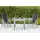 Merxx Carrara Klappsessel 70 x 60 x 108 cm schwarz klappbar