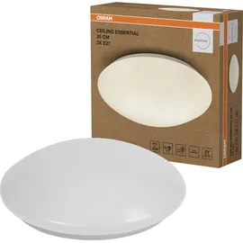 osram homelighting Ledvance LED-Deckenlampe Ceiling Essential 2x E27 35 cm weiß