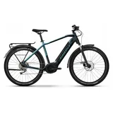 Ghost E-Teru Essential EQ 500 Wh E-Bike Hardtail Diamant 27,5" dark grey/met. light blue - glossy M