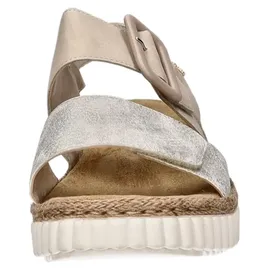 Rieker Keilsandaletten Damen Beige 41