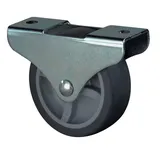 BS Rollen Kastenrolle D.25mm Trgf.30kg Material Gum.m.PlatteBS ROLLEN