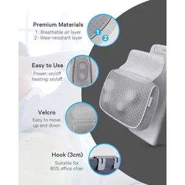 Naipo Shiatsu oPillow with Heat