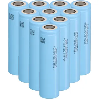 10x LG 18650 3,6V 3100mAh Akku INR18650MH1 6A