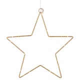 Sirius LED-Deko-Stern Liva Star, gold, Ø 30 cm