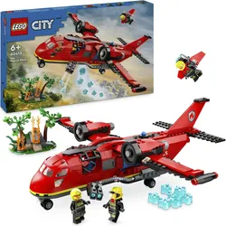 LEGO® Konstruktionsspielsteine »Löschflugzeug (60413), LEGO City«, (478 St.), Made in Europe LEGO® bunt