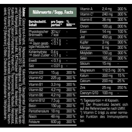 SRS Vital Blast Vitamine & Mineralien Kapseln 120 Stück
