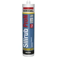 SOUDAL Neutralsilikon Silirub Pro N transparent 310 ml