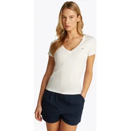 Tommy Hilfiger TJW 2PACK V-Neck Tee Ecru/Precious Pink XS