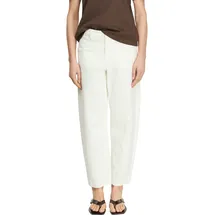 Comma, Comma Weiße Barrel-Leg-Denim im relaxed fit - 38