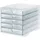 Styro Schubladenbox styroswing light 27,0 x 34,0 x 25,5 cm 1-tlg. transparent