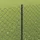 vidaXL Zaun 1,5 x 10 m Grau/Stahl