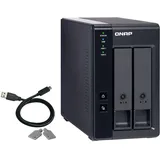 QNAP TR-002 Leergehäuse schwarz