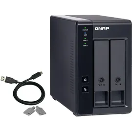 QNAP TR-002 Leergehäuse schwarz