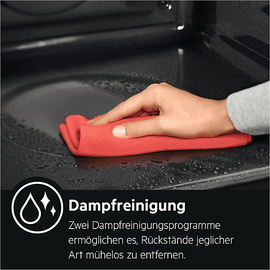 AEG BCO7881V3, Backofen (Einbaugerät, 70 l, 595 mm breit), Serie 8000 mit SteamBoost Multi-Dampfgarer (ohne Sous-vide-Garen), Dampfgarfunktion