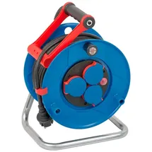 Brennenstuhl Garant Gewerbe-/Baustellen-Kabeltrommel, Schuko auf 3x Schuko, 25m, H07RN-F 3G1,5