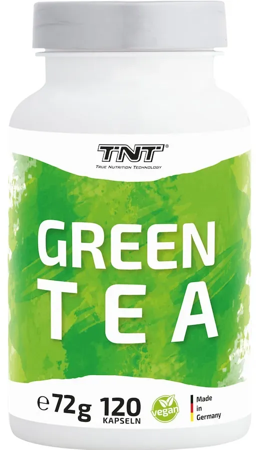 TNT (True Nutrition Technology) Green Tea - mit einem hohen EGCG-Gehalt von 150mg/Kapsel Beruhigung & Nerven 072 kg