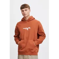 !Solid Hoodie SDHalmus 21108020 Moderner Kapuzenpullover mit Kängurutasche in