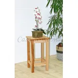 Hocker Beistelltisch Höhe 55cm Kernbuche massiv geölt Blumentisch Sitzhocker