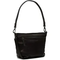 The Chesterfield Brand Schultertasche Leder 22 cm schwarz