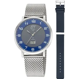 ETT Eco Tech Time EGS-11621-32MS Herrenuhr Atacama Solar Funkuhr