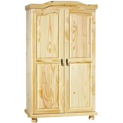 Gends Kleiderschrank 2 Türen, natur.