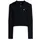 Tommy Hilfiger Kapuzenstrickjacke Schwarz XS