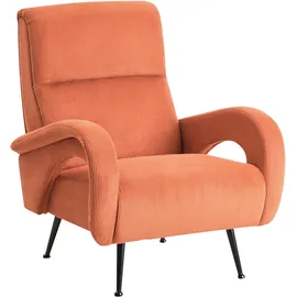 Beliani Sessel SVALOV Cord 0 x 0 x 0 cm Orange