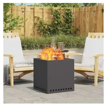 vidaXL Feuerkorb Ø 50 cm Schwarz