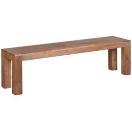P & B Sitzbank Mumbai Braun 160 x 45 x 35 cm