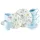 CreaTable Candy Drops Kombiservice 16-tlg. bunt