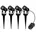 ChiliTec Gartenstrahler-Set 4 Spots mit Erdspieß