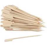Fackelmann Fingerfood Sticks 15 cm 50 Stück Holzspieße Party-Picker – Fackelmann
