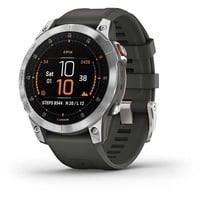 Garmin EPIX – GPS-Multisport-Smartwatch mit brillantem 1,3“ AMOLED-Display und Touch-/Tastenbedienung. TOPO-Karten, 60 Sport-Apps, Garmin Music, Garmin Pay, bis zu 16 Tage Akkulaufzeit, wasserdicht.