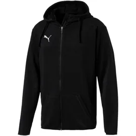 Puma LIGA Casuals Hoody Jacket Jacke, Schwarz