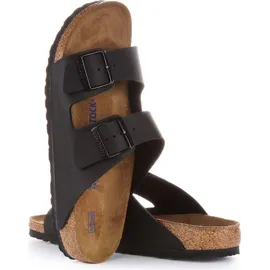 Birkenstock Arizona Weichbettung Birko-Flor schmal schwarz 46